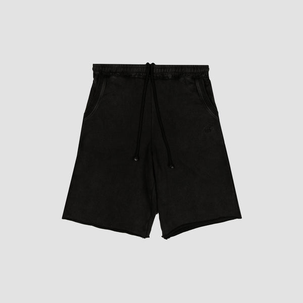 Leaf Sweatshort – Black