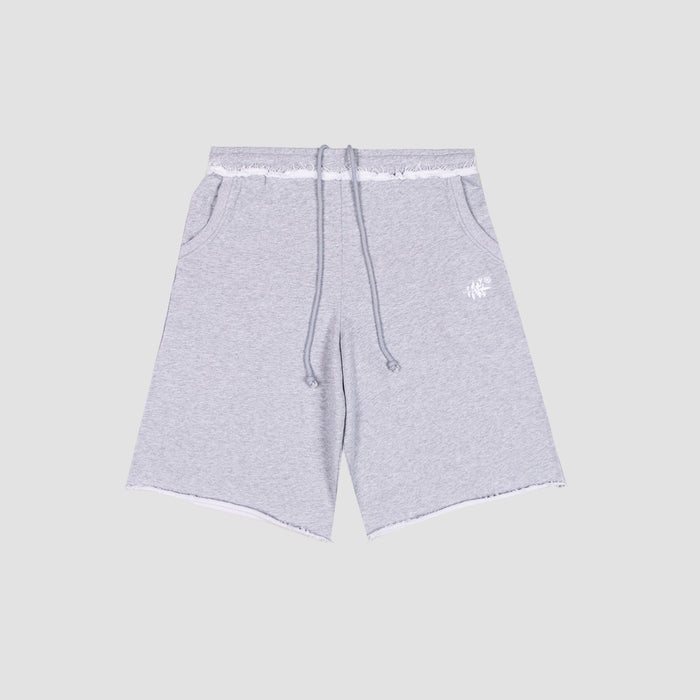 Leaf Sweatshort – Heather Grey