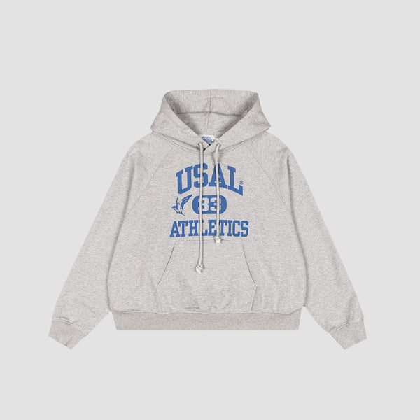 Athletics Hoodie – Heather Grey