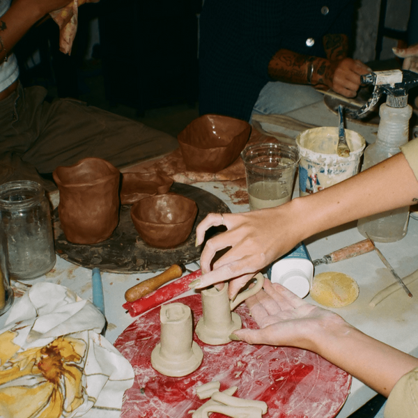 Vase Building Ceramics Workshop