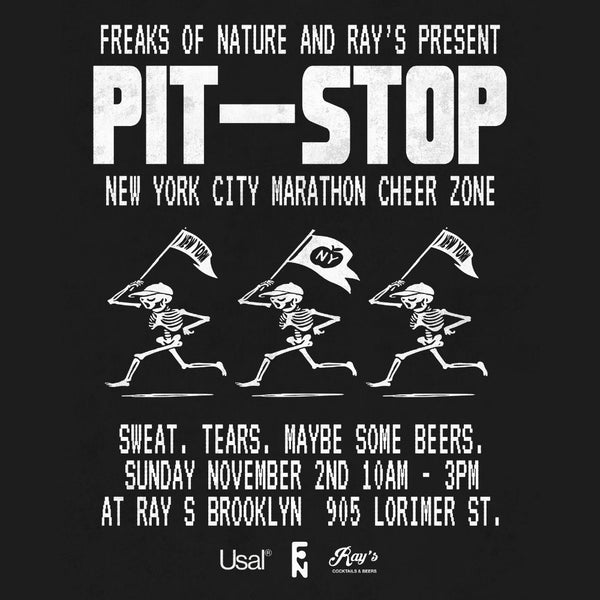 Usal & Freaks of Nature NYC Marathon Cheer Zone