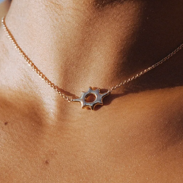 California Dirt - Micro Sunburst Pendant