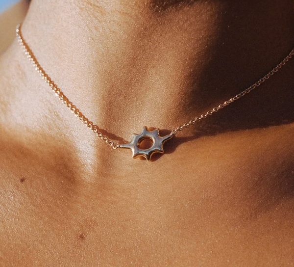 California Dirt - Micro Sunburst Pendant