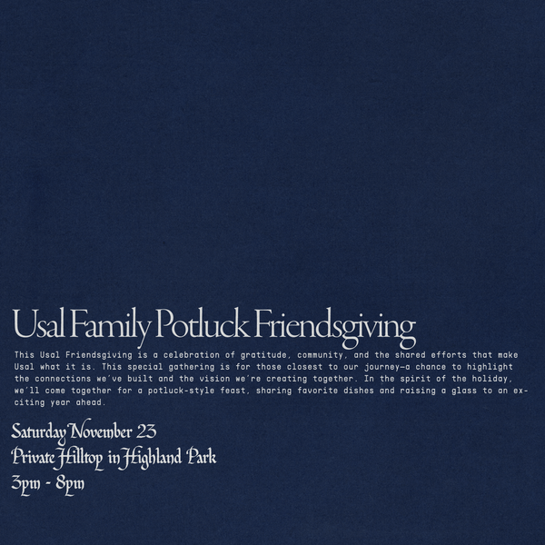 Usal Family Potluck Friendsgiving