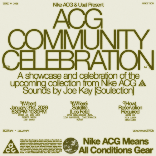 Nike ACG Community Celebration